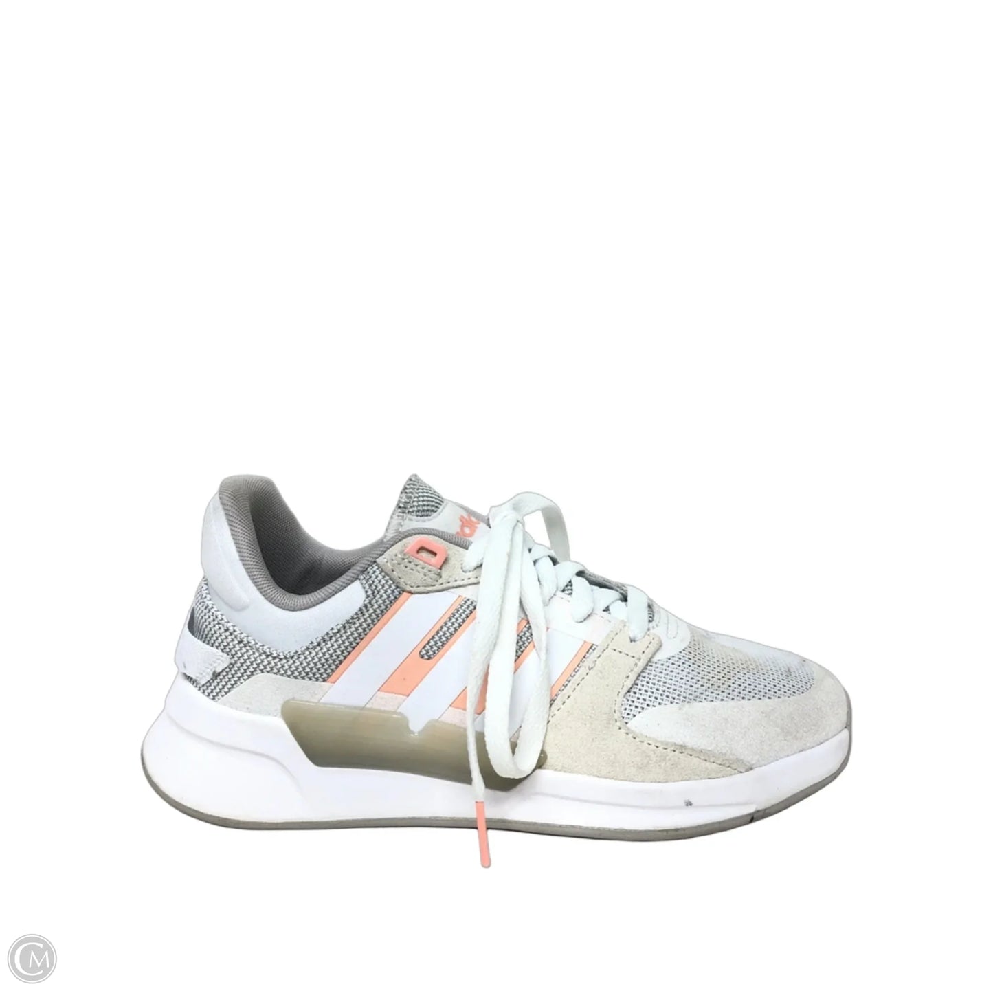 Shoes Athletic By Adidas In White, Size: 7