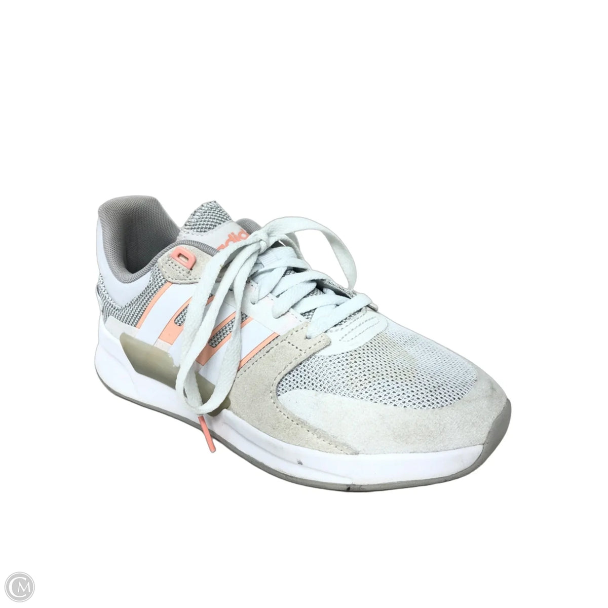 Shoes Athletic By Adidas In White, Size: 7