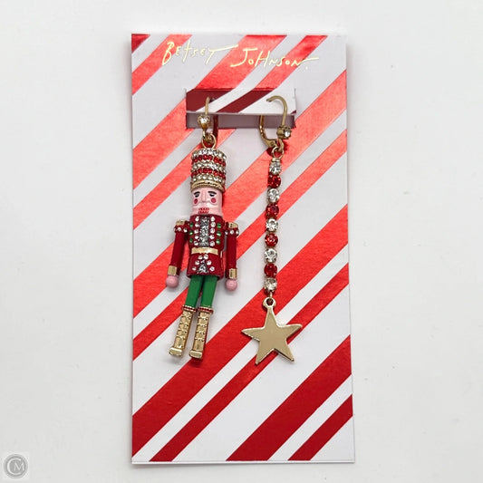 Earrings Dangle/drop By Betsey Johnson