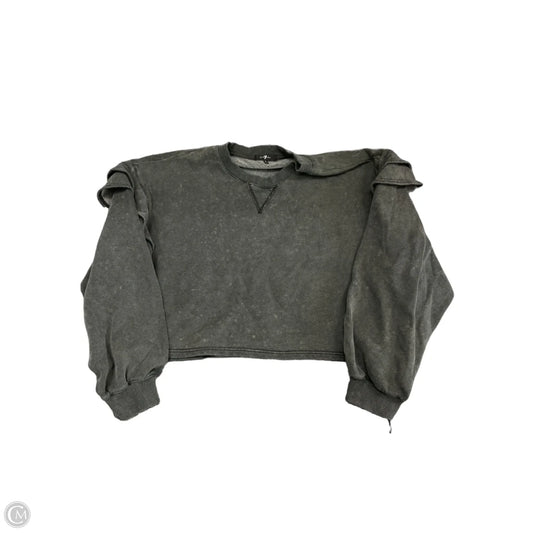 Sweatshirt Crewneck By 7 For All Mankind In Grey, Size: L