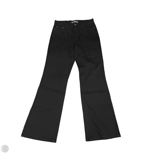 Jeans Flared By Levis In Black Denim, Size: 10