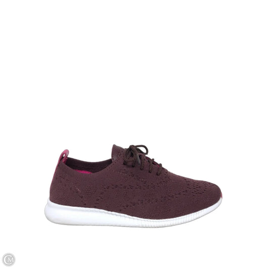 Shoes Sneakers By Cole-haan In Maroon, Size: 6