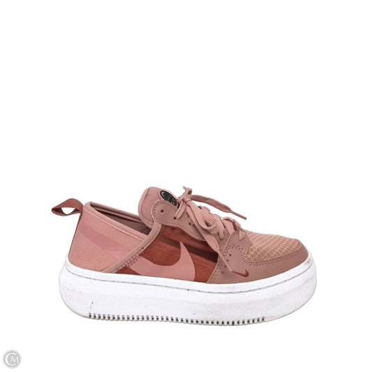 Shoes Athletic By Nike In Pink & Red, Size: 6.5