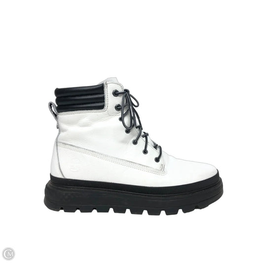 Boots Combat By Timberland In White, Size: 8.5