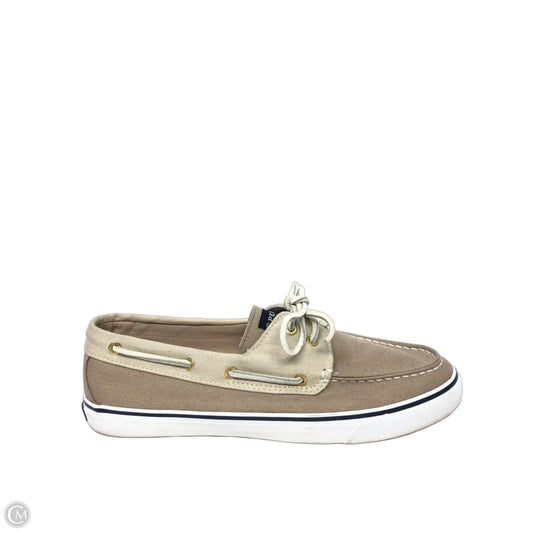 Shoes Flats By Sperry In Tan, Size: 10