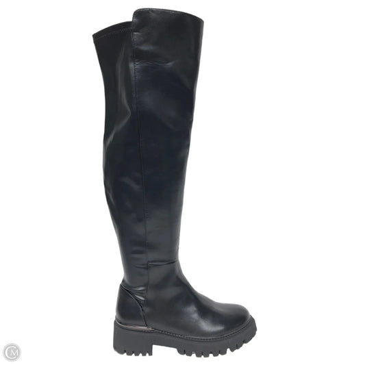 Boots Knee Flats By Cmc In Black, Size: 8