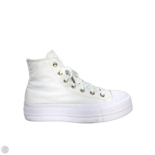 Shoes Sneakers Platform By Converse In White, Size: 7.5