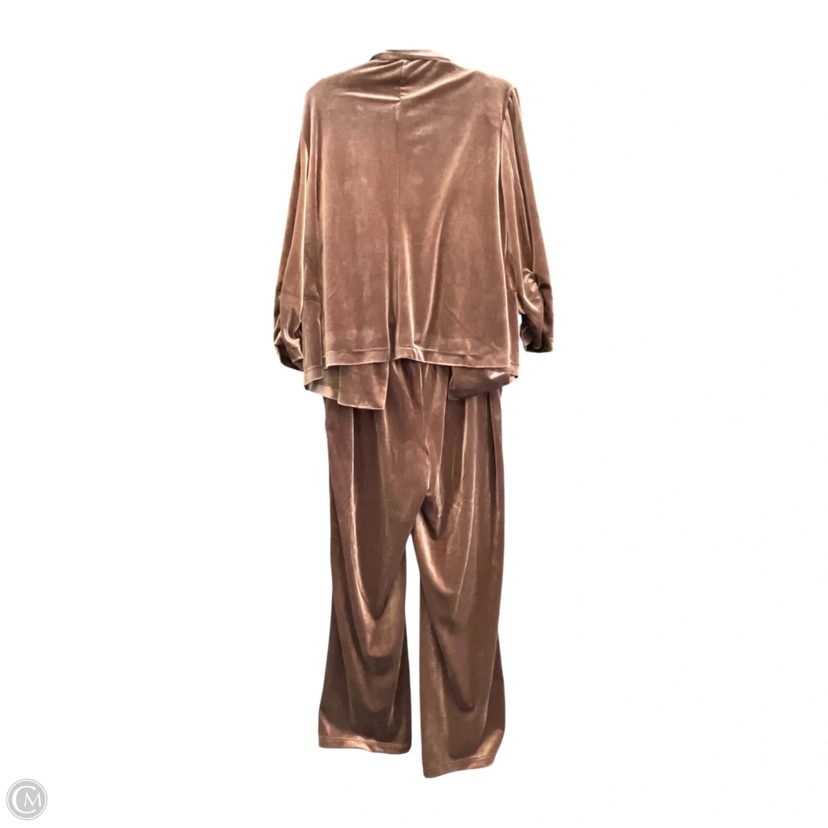 Pants Set 2pc By Cato In Brown, Size: L