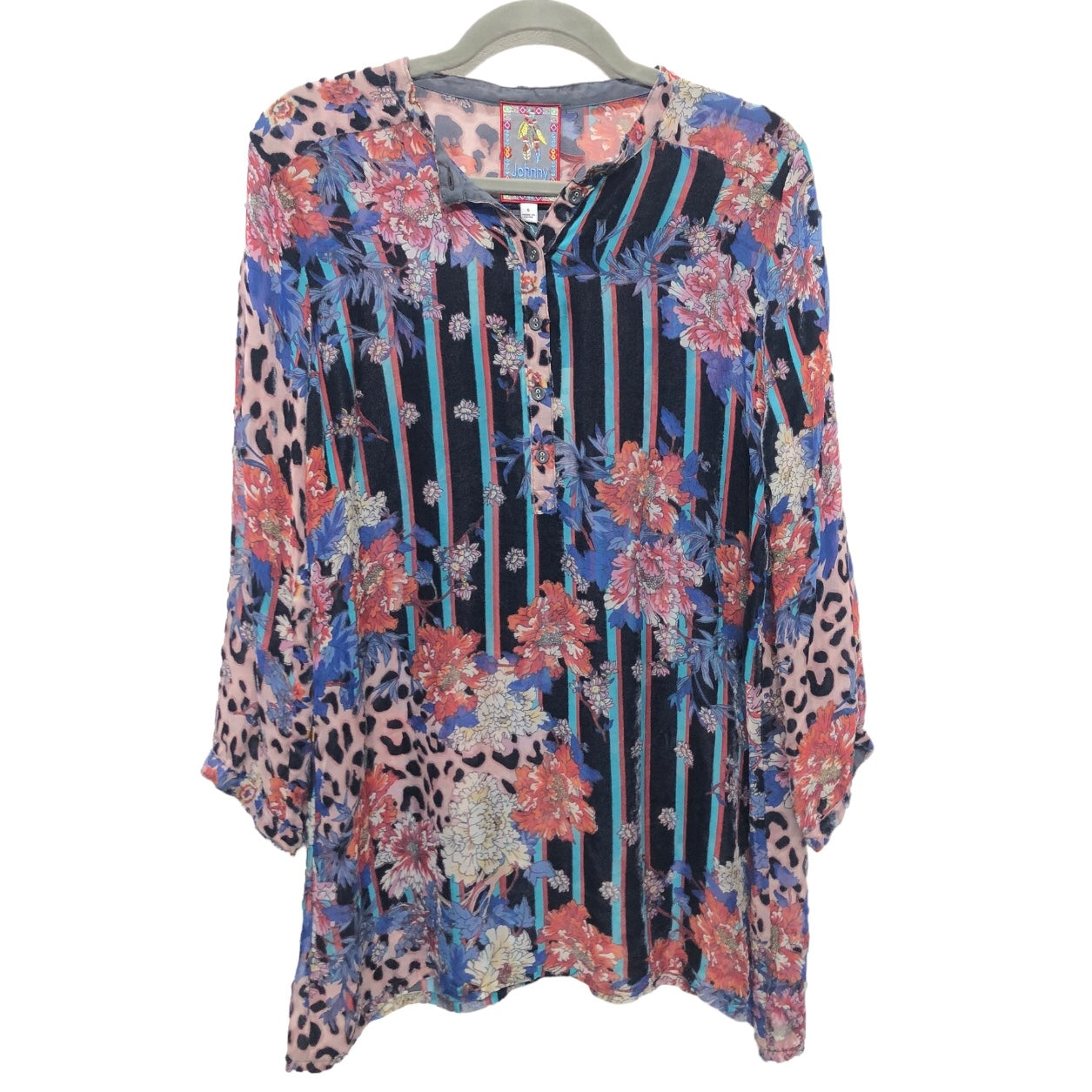 Tunic Long Sleeve By Johnny Was  Size: S