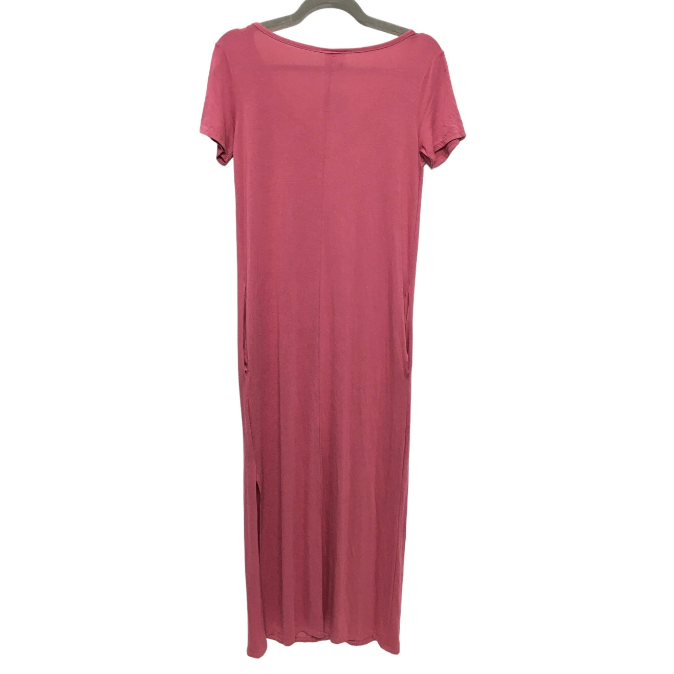 Pink Dress Casual Maxi Clothes Mentor, Size S