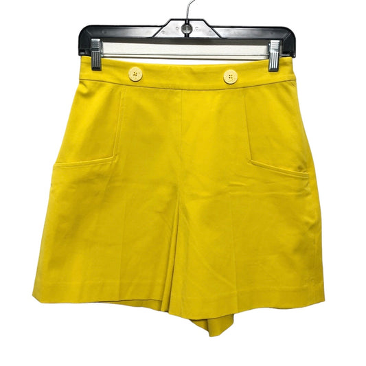 Yellow Shorts Lela Rose, Size 2