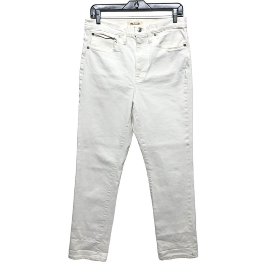 White Denim Jeans Boyfriend Madewell, Size 4