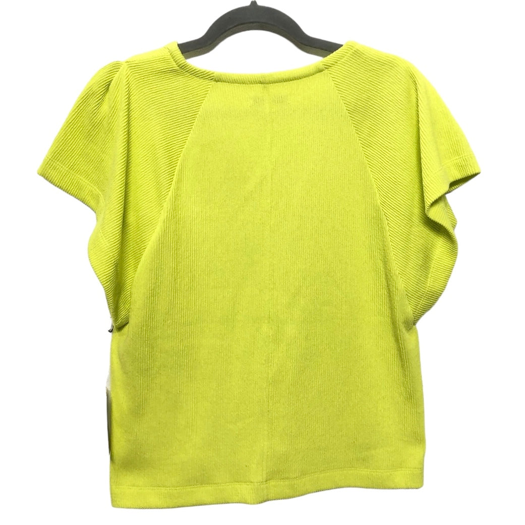 Yellow Top Short Sleeve Free Assembly, Size S