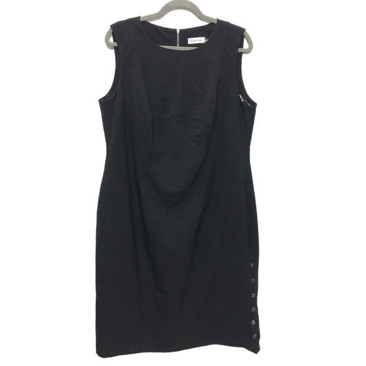 Black Dress Casual Short Calvin Klein, Size 14