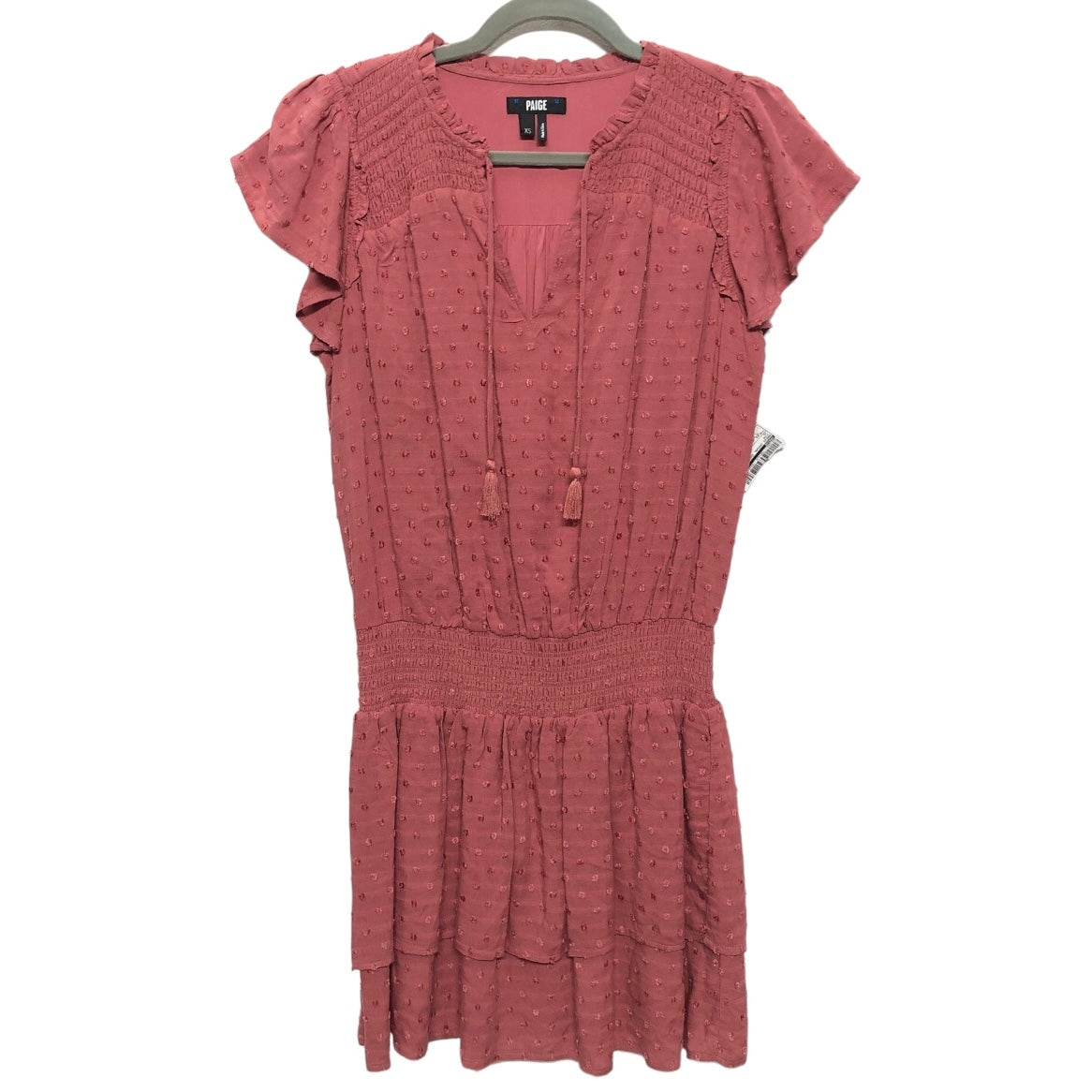 Pink Dress Casual Short Paige, Size Xs