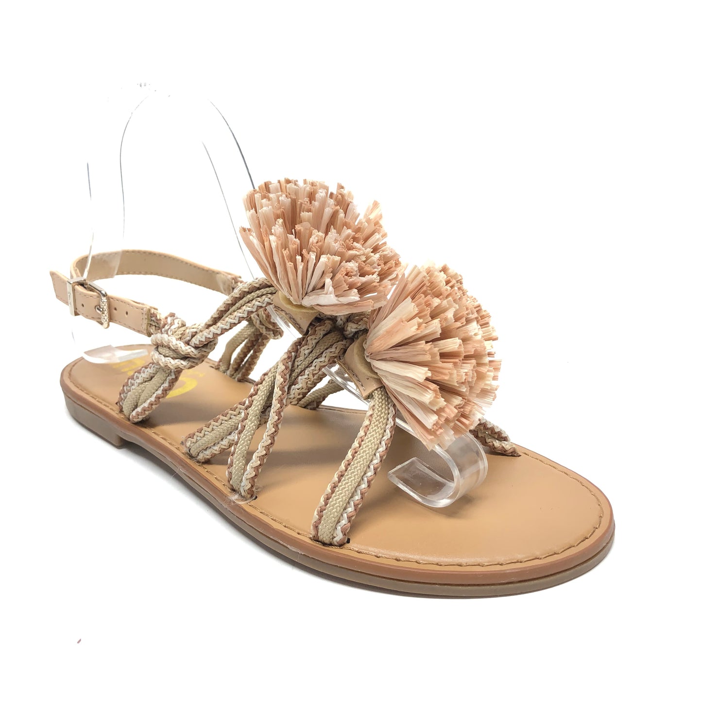 Tan Sandals Flats Circus By Sam Edelman, Size 8.5