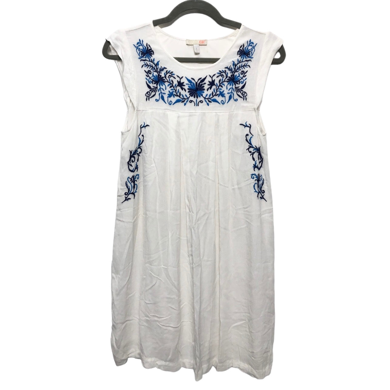 Blue & White Dress Casual Short Gianni Bini, Size S