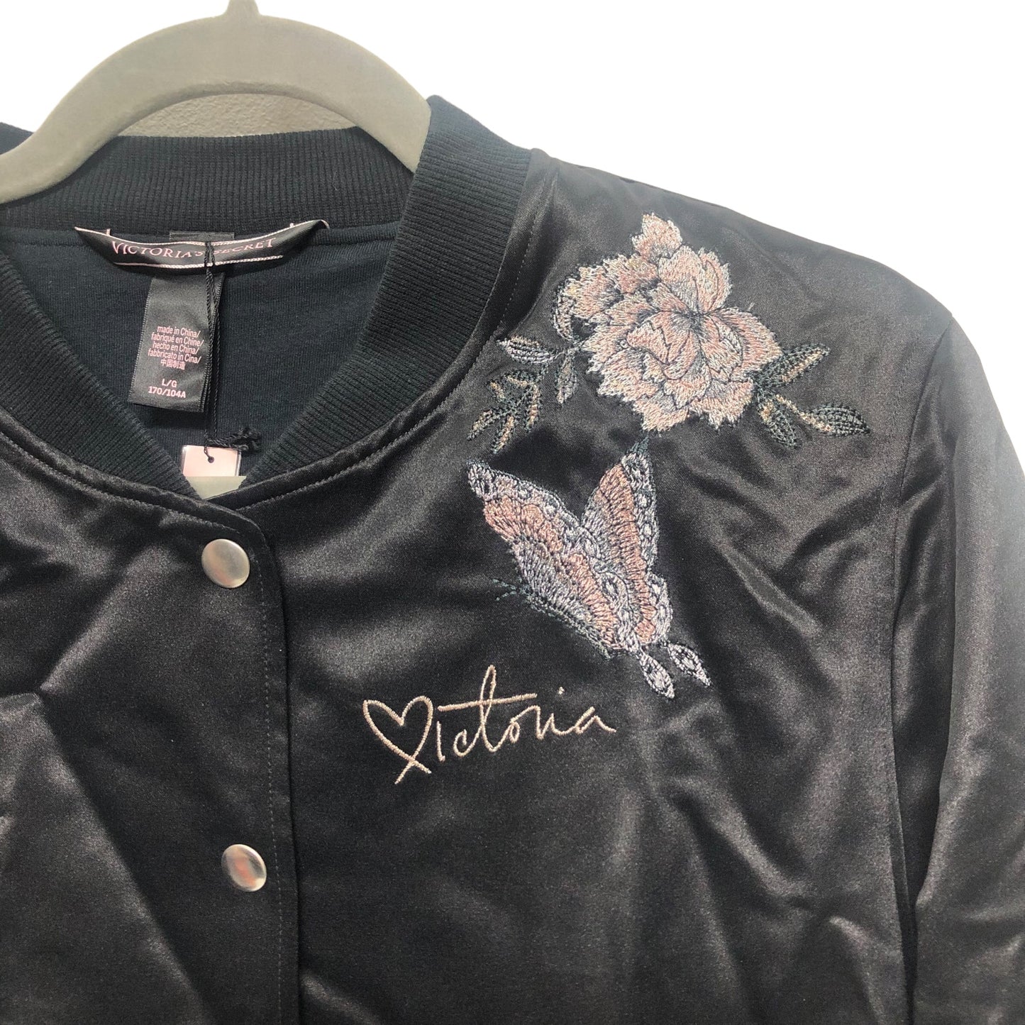 Black Jacket Moto Victorias Secret, Size L