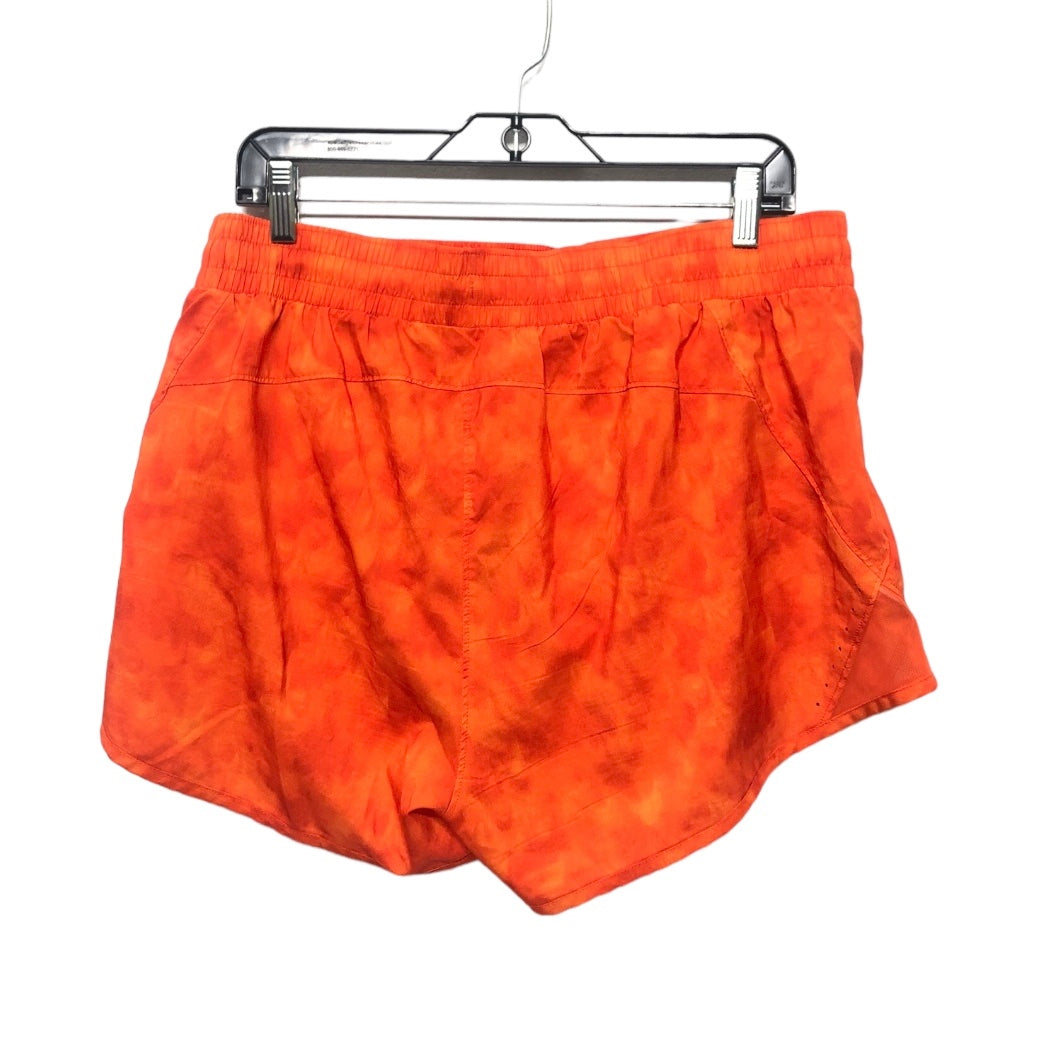 Orange Athletic Shorts All In Motion, Size L