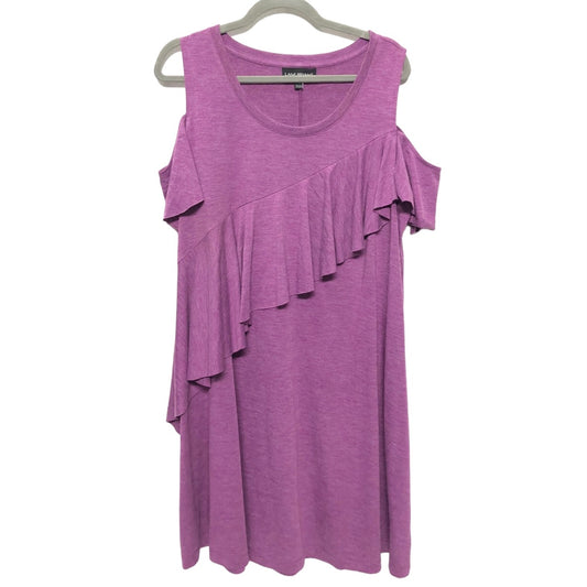 Purple Dress Casual Short Lane Bryant, Size Xl