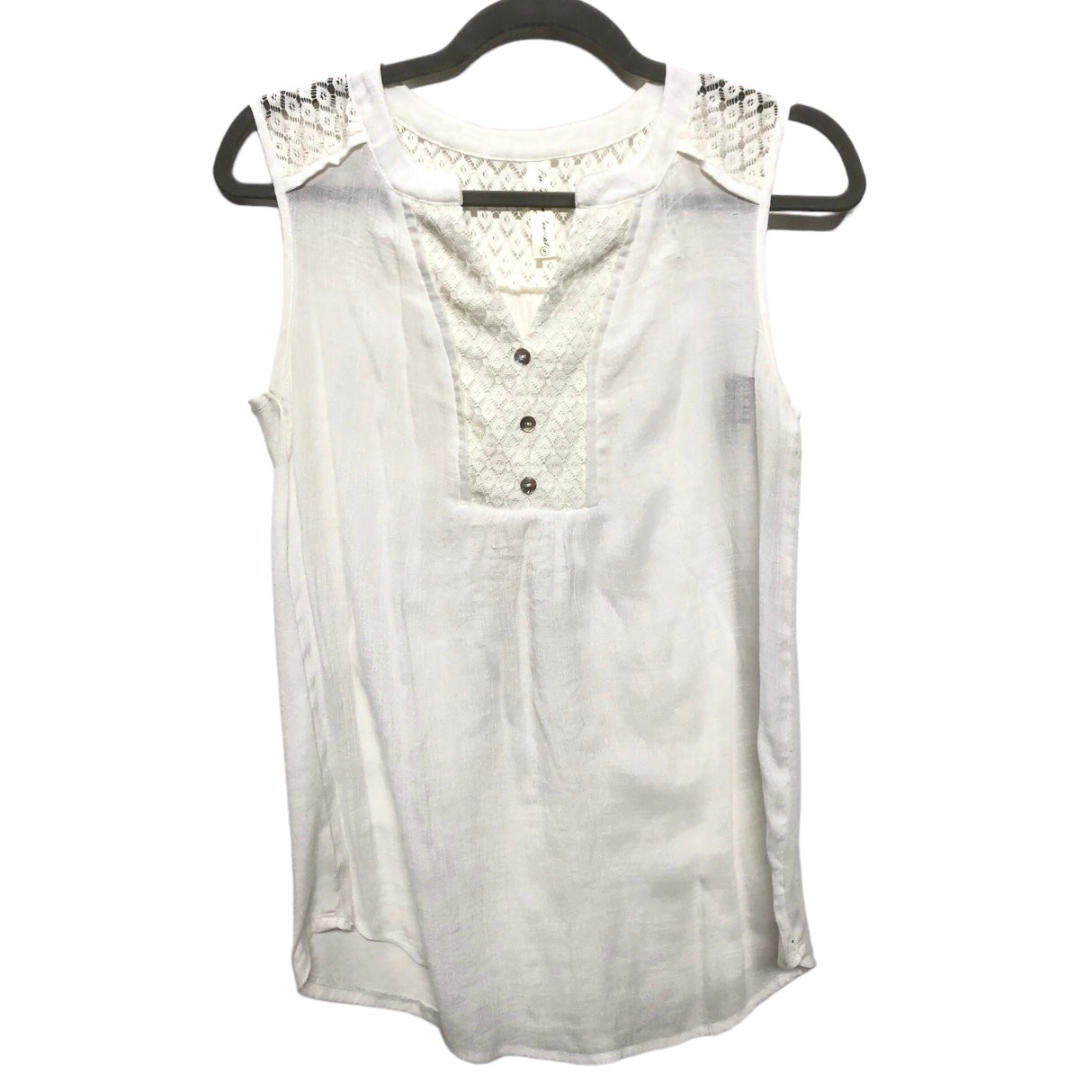 Ivory Top Sleeveless Perseption Concept, Size S