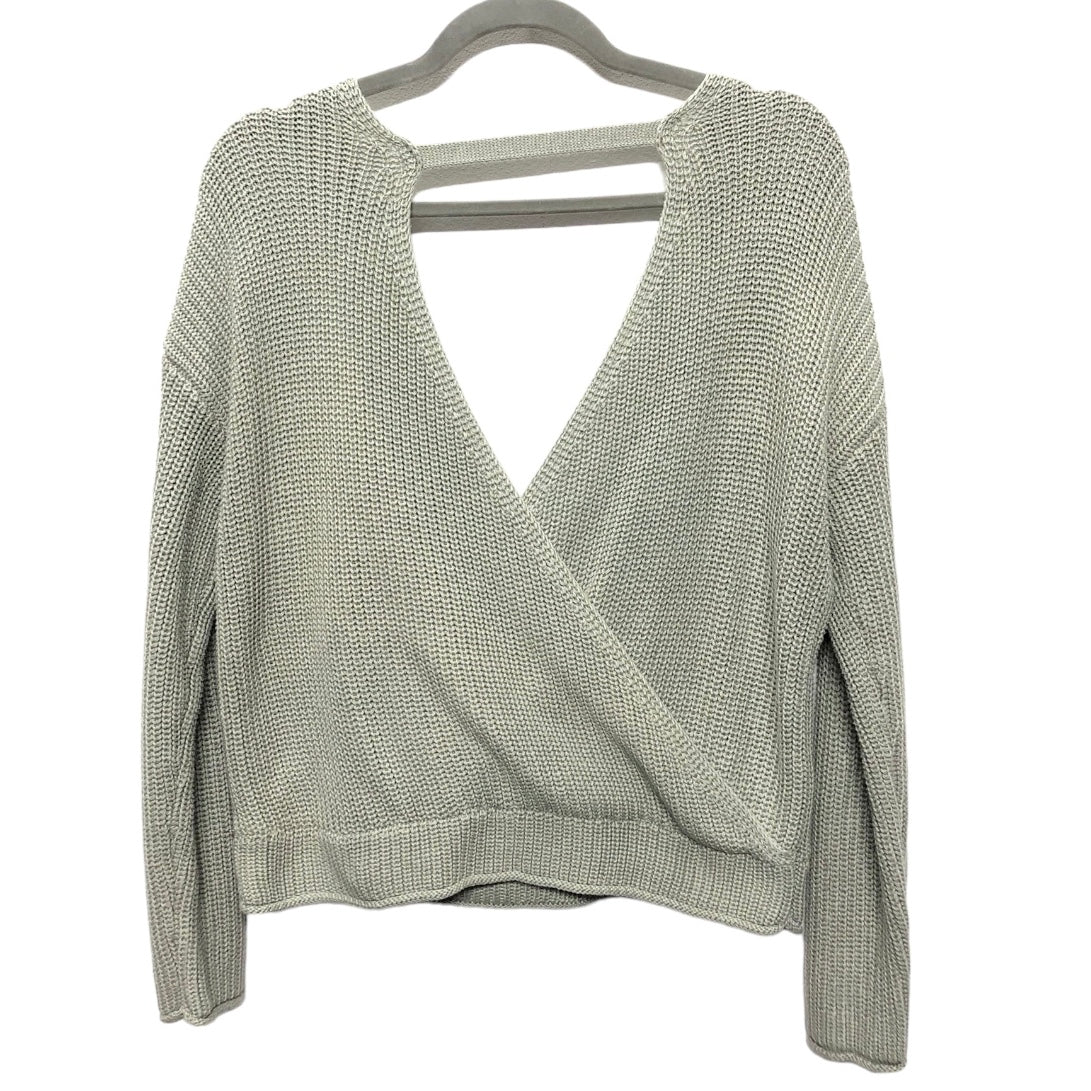 Sweater By Clothes Mentor In Green, Size: L