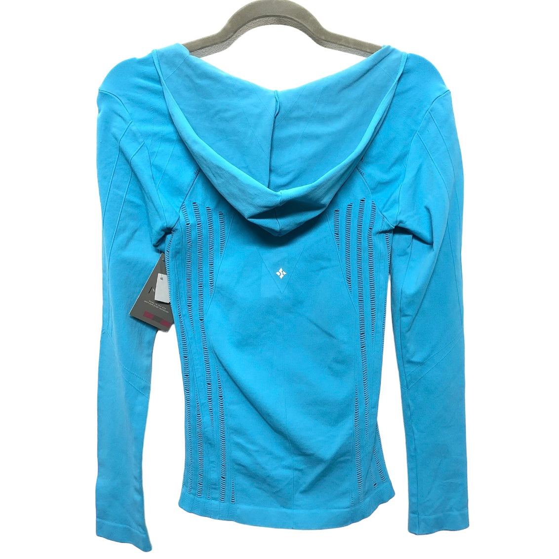 Athletic Jacket By Clothes Mentor In Aqua, Size: M