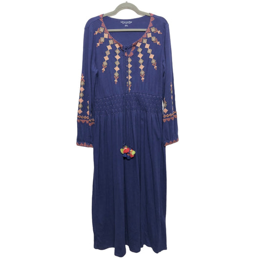 Dress Casual Maxi By Soft Surroundings In Blue, Size: M