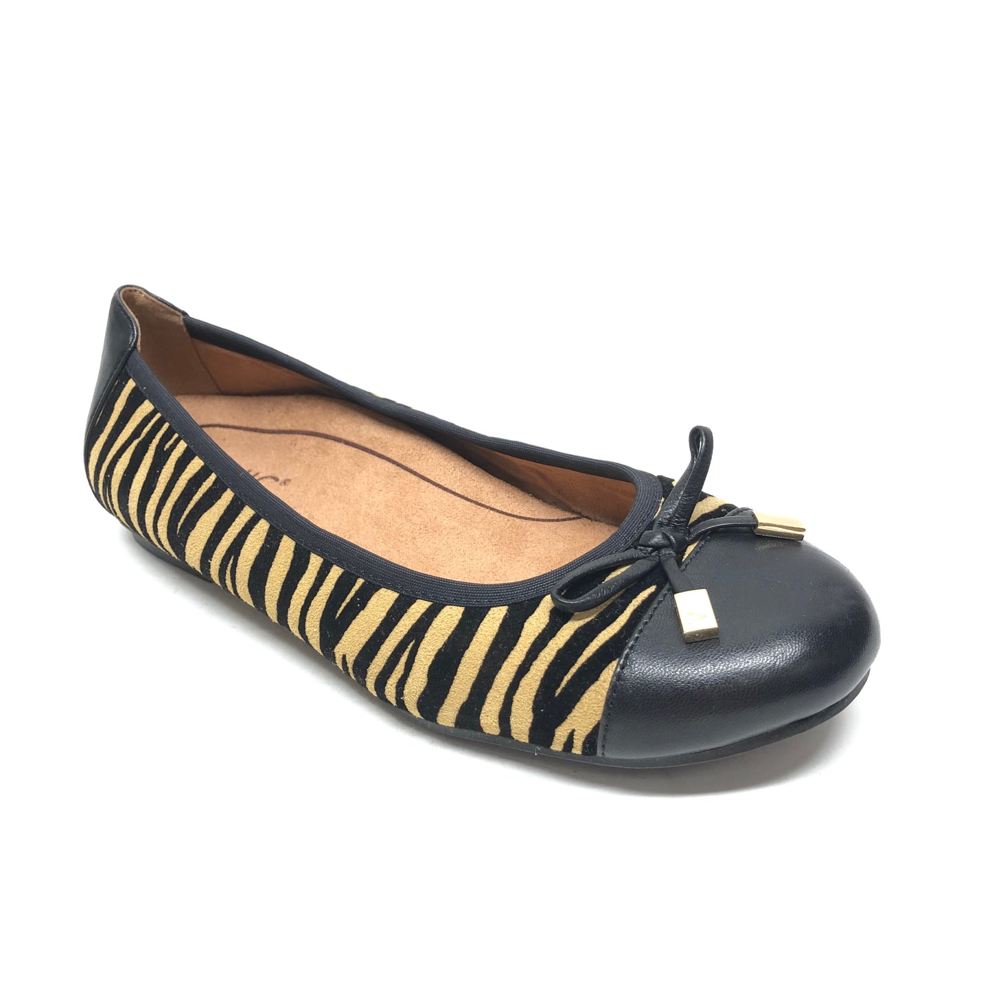 Shoes Flats By Vionic In Animal Print, Size: 7.5