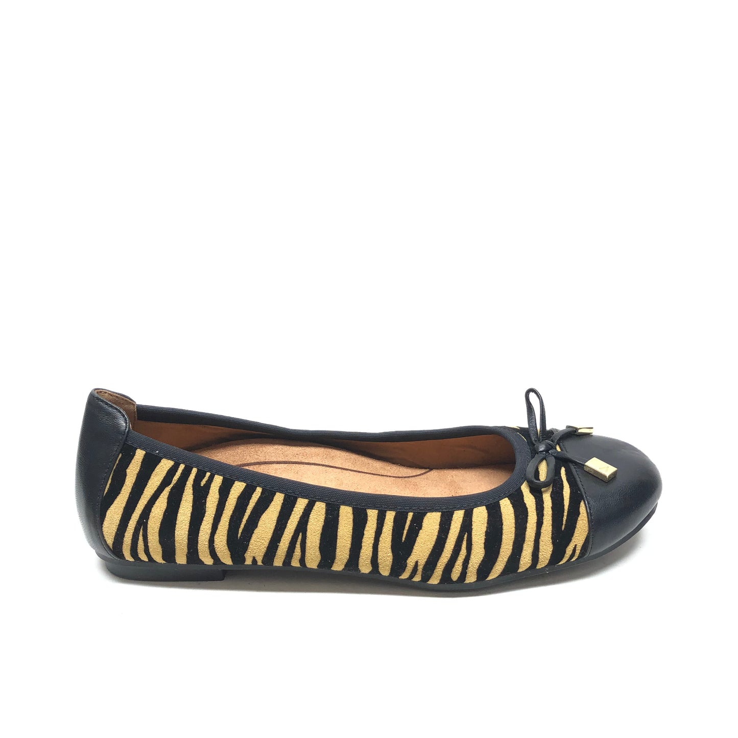 Shoes Flats By Vionic In Animal Print, Size: 7.5