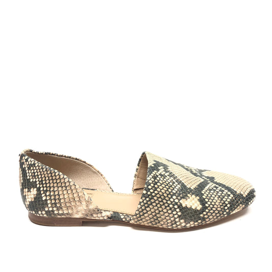 Shoes Flats By Antonio Melani In Snakeskin Print, Size: 7.5