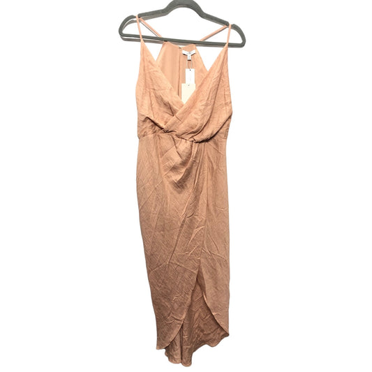 Dress Casual Midi By Joie In Peach, Size: M