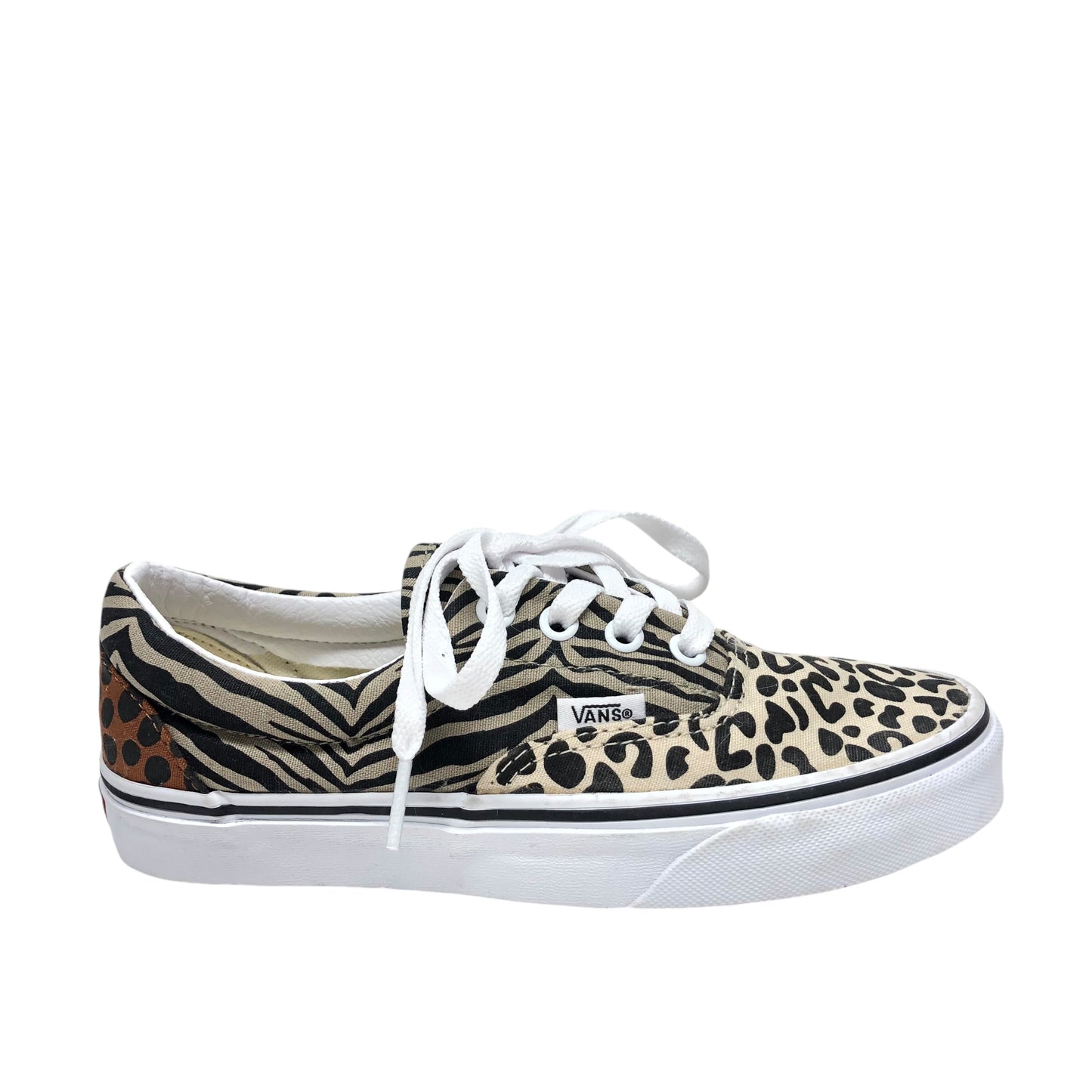 Shoes Sneakers By Vans In Leopard Print, Size: 5.5