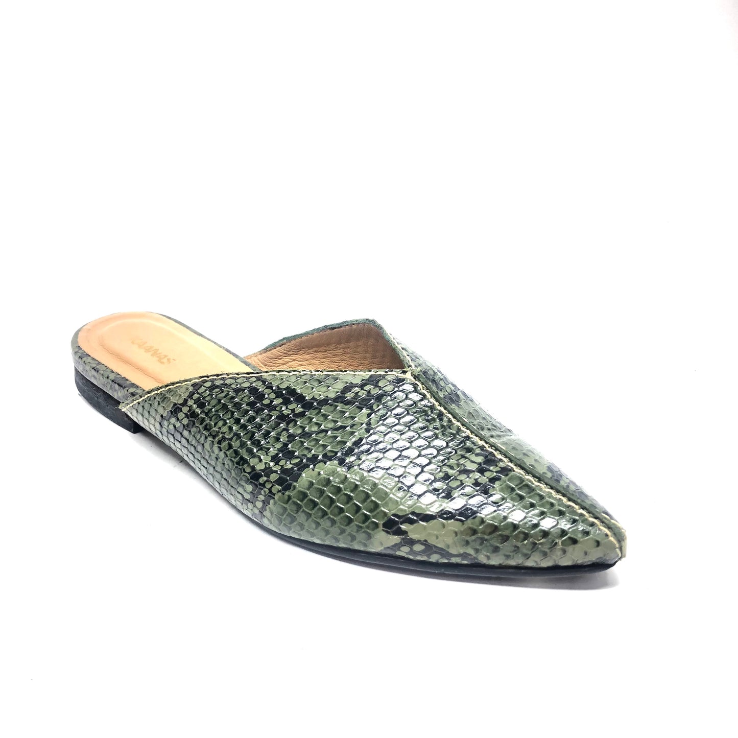 Shoes Flats By Cmb In Green, Size: 9