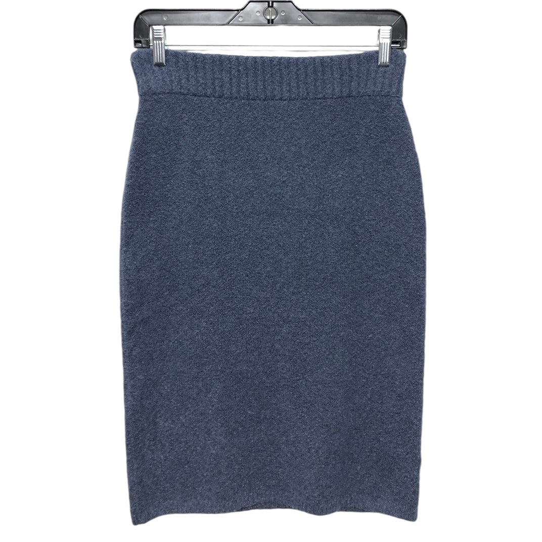 Skirt Mini & Short By Express In Blue, Size: S