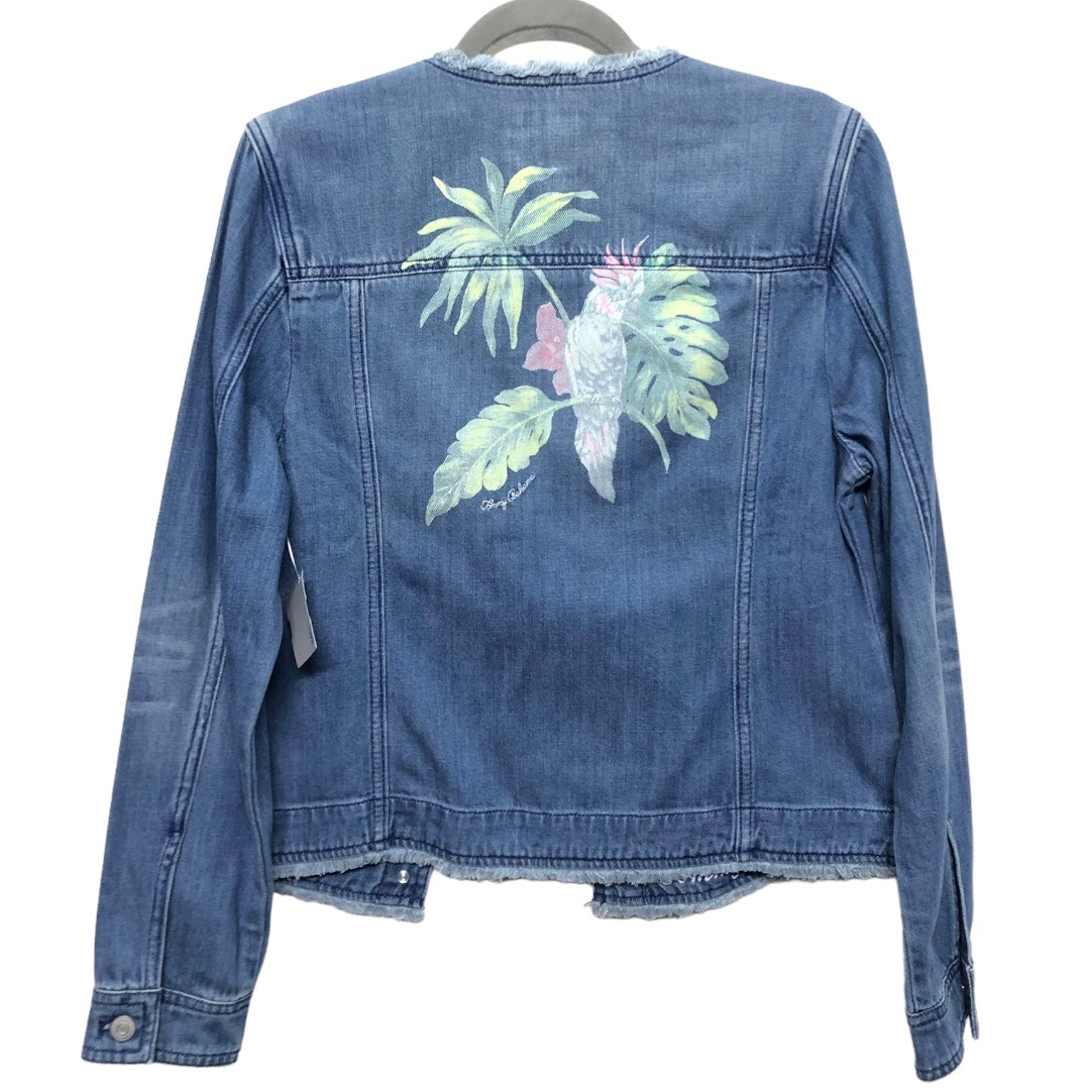 Jacket Denim By Tommy Bahama In Blue Denim, Size: S