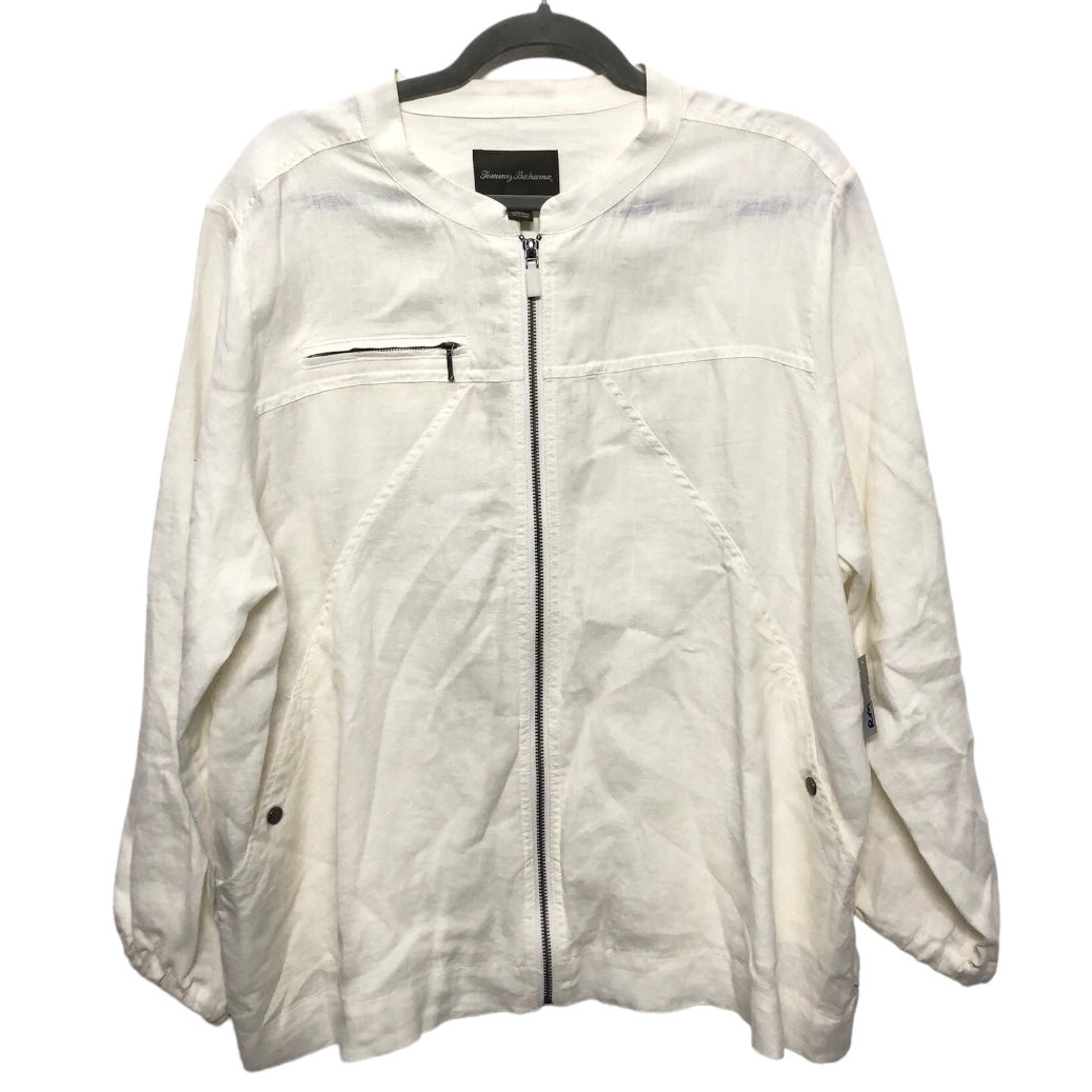 Jacket Other By Tommy Bahama In Ivory, Size: Xl