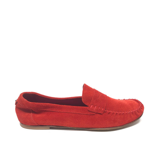 Shoes Flats By Aquatalia In Red, Size: 7