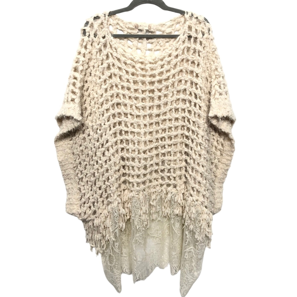 Poncho By Cmc In Beige, Size: Osfm