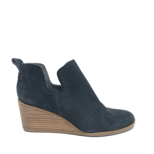 Boots Ankle Heels By Toms In Black, Size: 7.5