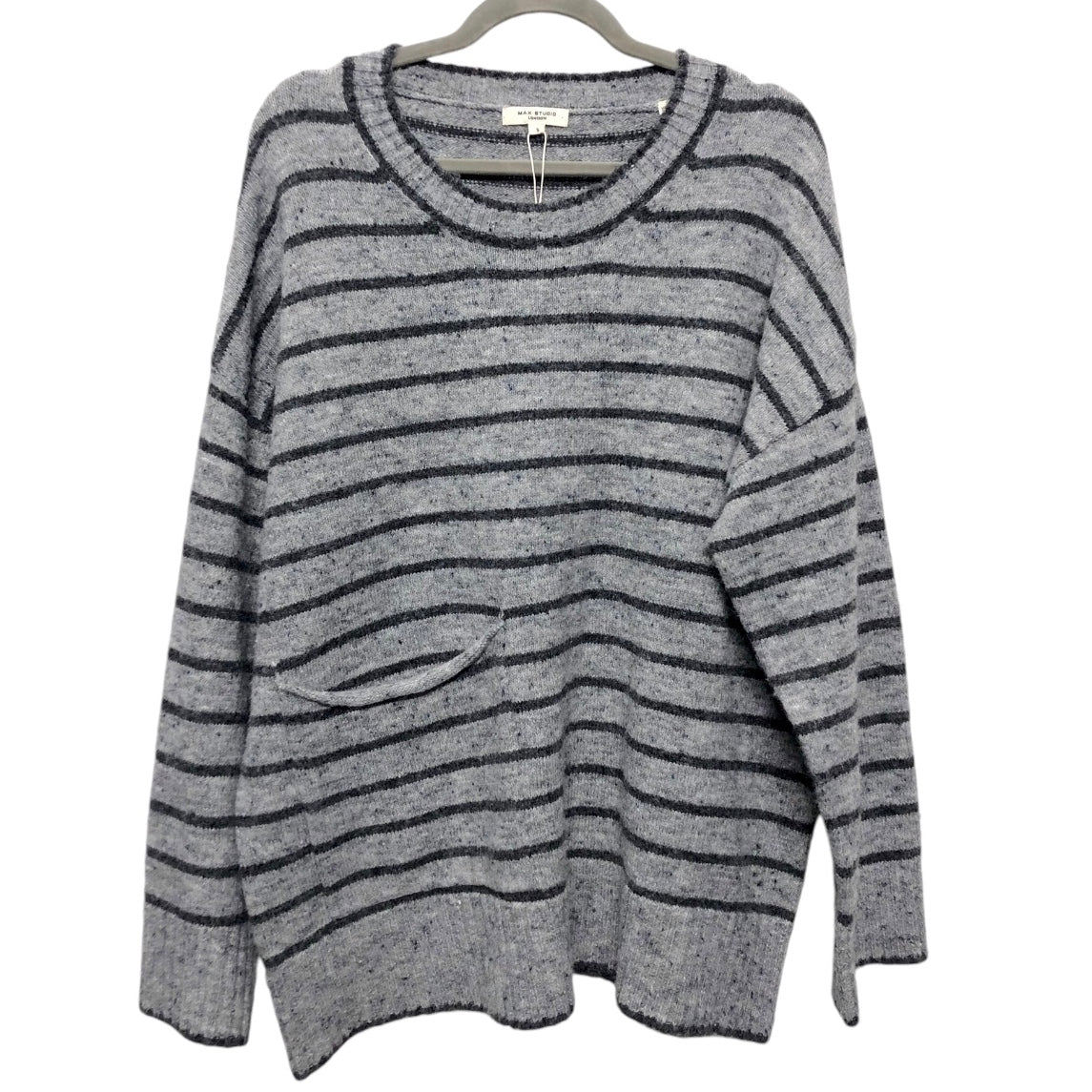 Sweater By Max Studio In Grey, Size: S