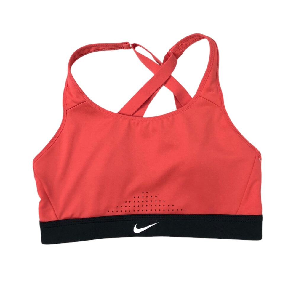 Athletic Bra By Nike In Coral, Size: S