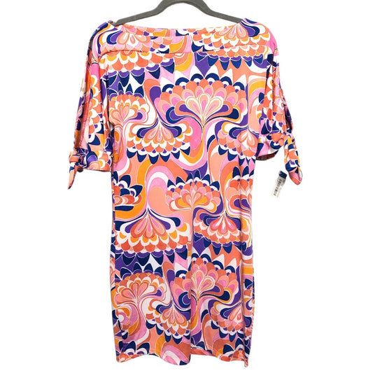 Dress Casual Short By Trina By Trina Turk In Orange & Pink, Size: Xs