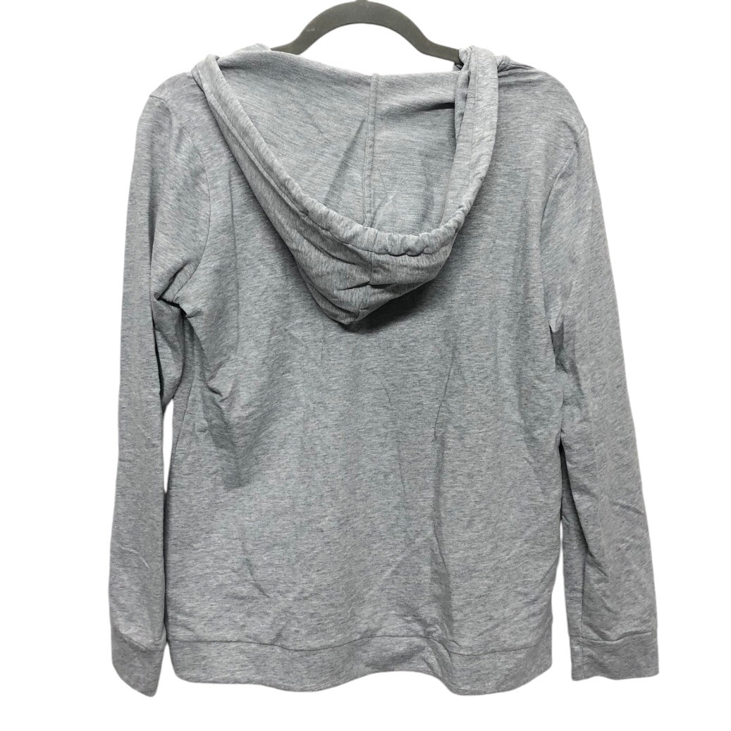 Sweatshirt Hoodie By Michael By Michael Kors In Grey, Size: M