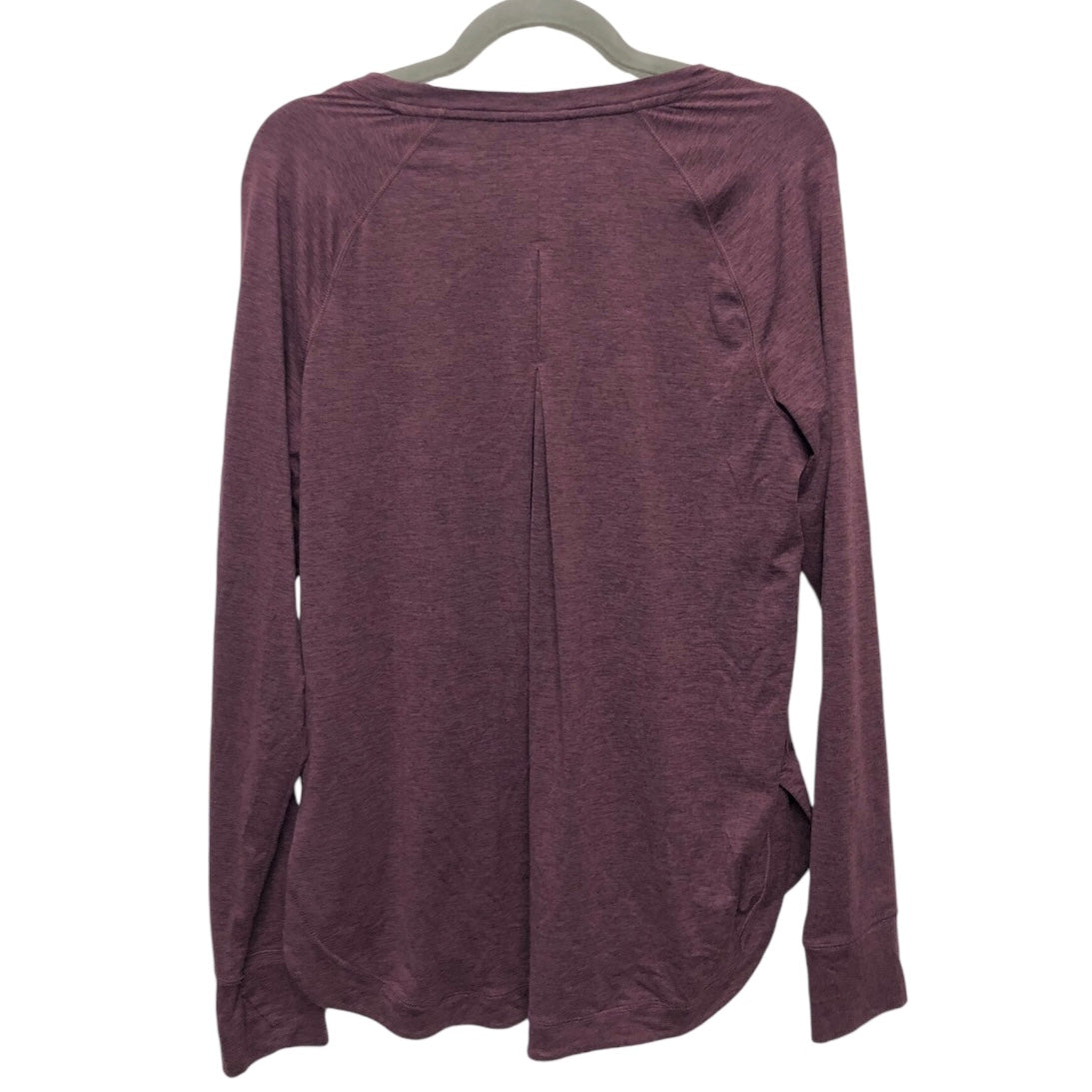 Athletic Top Long Sleeve Crewneck By Apana In Purple, Size: L