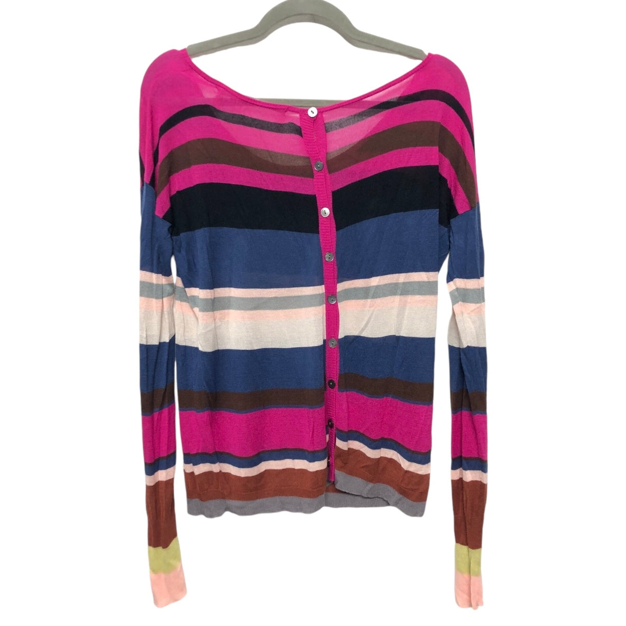 Top Long Sleeve By Clothes Mentor In Multi-colored, Size: M