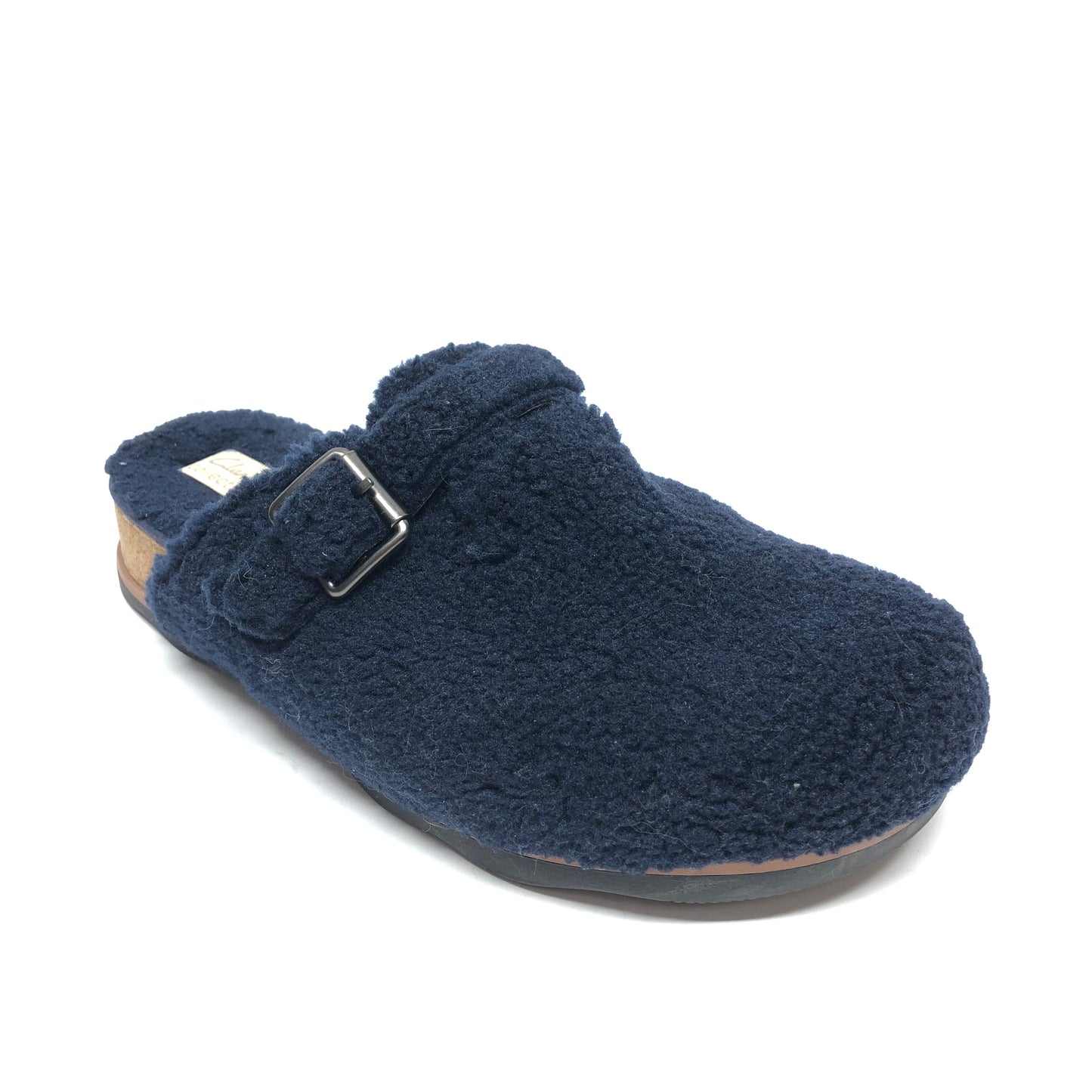 Slippers By Clarks In Navy, Size: 10