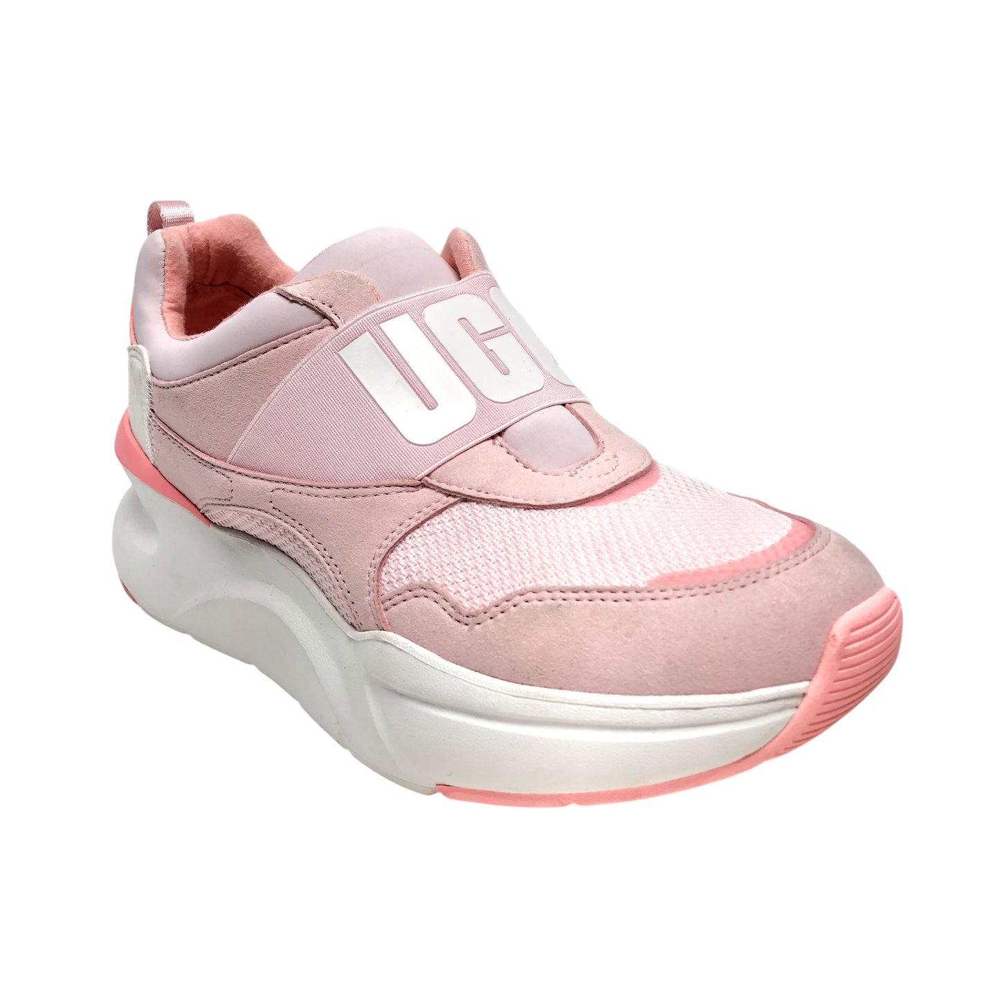 Shoes Designer By Ugg In Pink, Size: 7