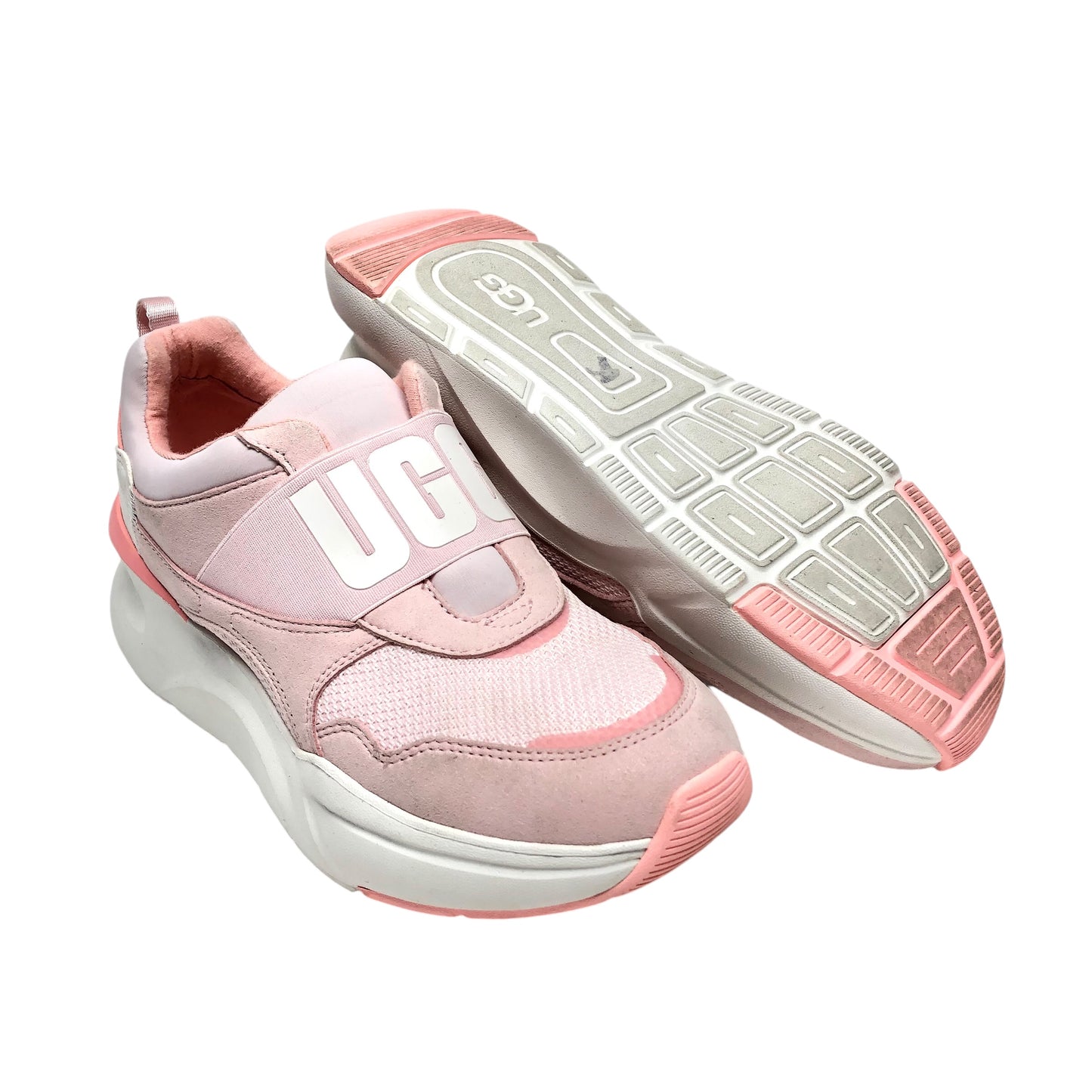 Shoes Designer By Ugg In Pink, Size: 7