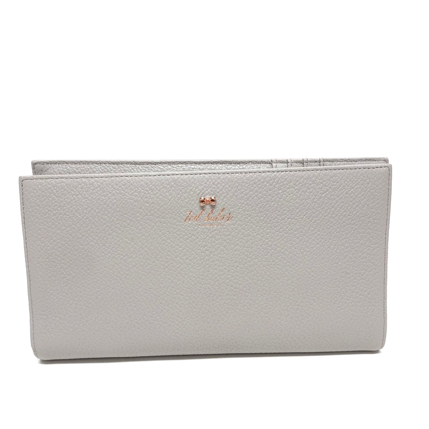 Clutch Leather By Ted Baker, Size: Medium